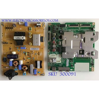 KIT DE TARJETAS PARA TV LG / MAIN EBU64688503 / EAX67872805(1.1) / FUENTE EAY64928601 / EAX67865101(1.6) / PANEL HC430DQG-SLUR2-914X / MODELO 43UK6500AUA.BUSWLJM